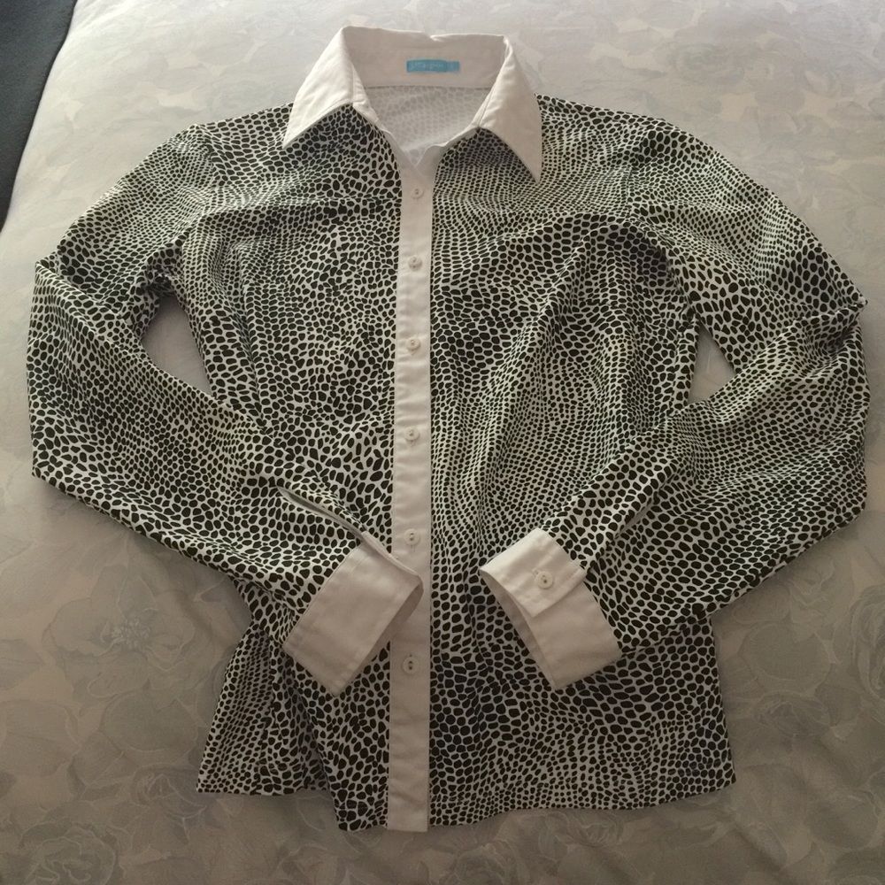 J McLaughlin Catalina cloth blouse